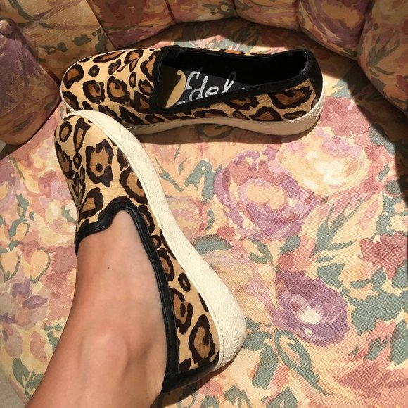 Sam Edelman Leopard Slip-ons - Picture 3 of 3